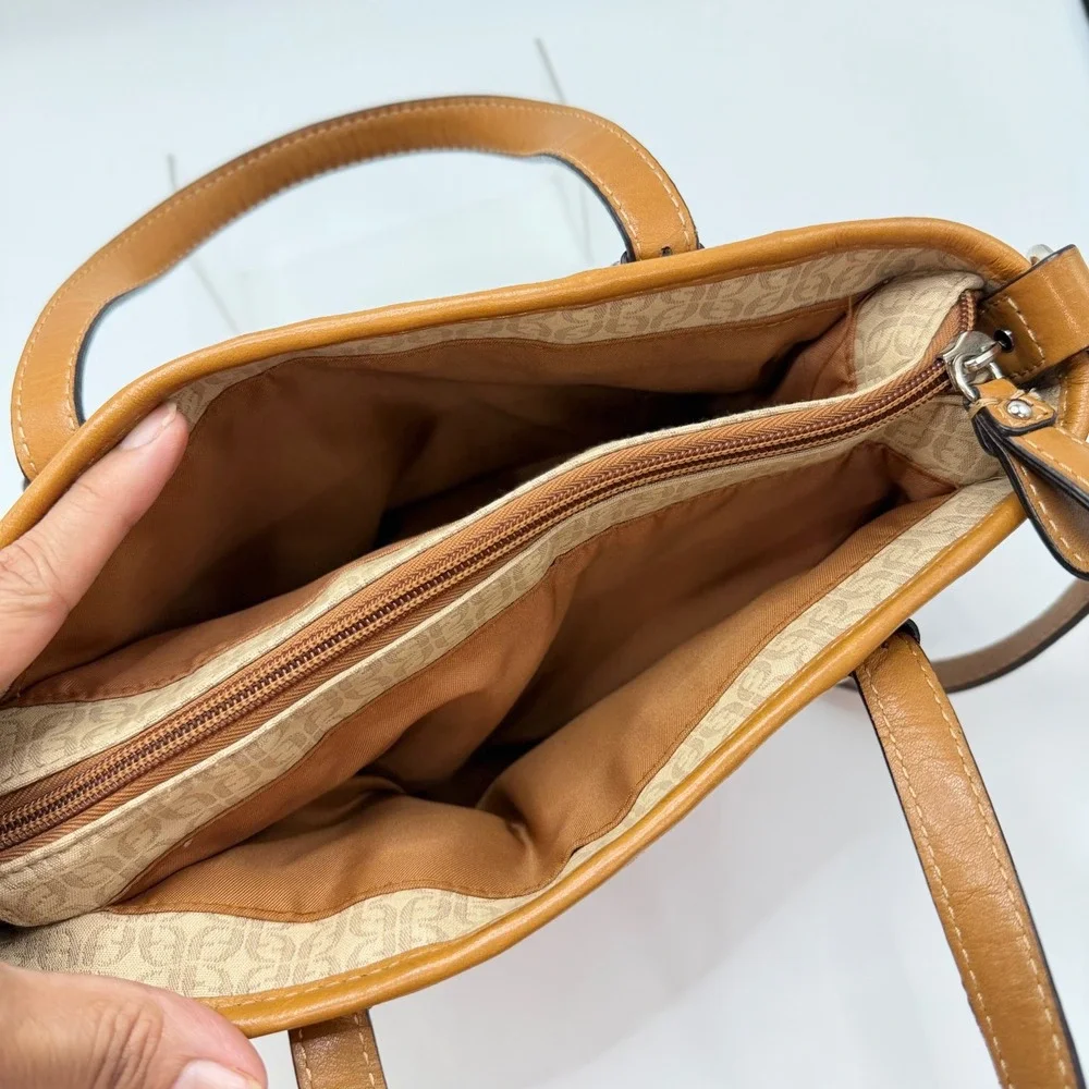 Fossil Y2K Patchwork Satchel Small Multi Color Jacquard Striped Crossbody Bag